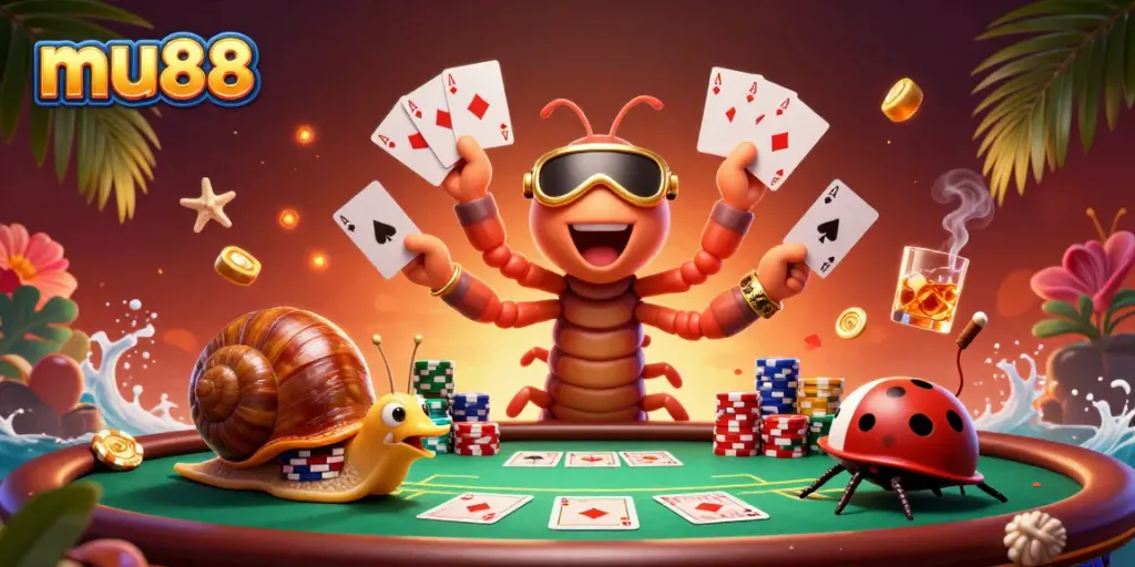 Experience thrilling gameplay at mu88 with dynamic casino elements and vibrant 3D characters.